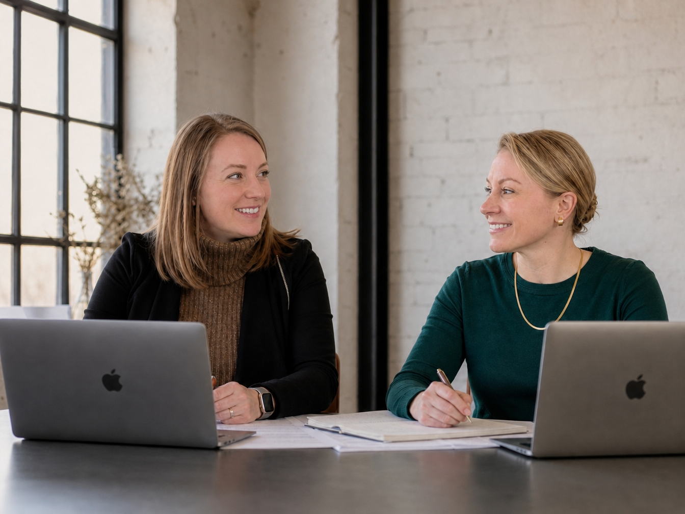GrowthGenius founders Liz Fiebig and Aimee St. Peter